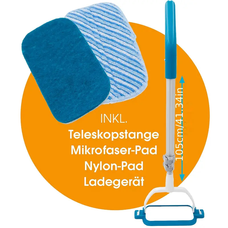 Multifunctional Cleaning Scrubber, 2 in 1 Vibrating Hand Washer And Floor Mop, Cordless Wiper for Easy Scrubbing and Polishing, Ingenious Cordless Scrubber With Vibration Power, Battery Mop for Effortless Moping Multifunctional Cleaning Scrubber, 2 in 1 Vibrating Hand Washer And Floor Mop, Cordless Wiper for Easy Scrubbing and Polishing, Ingenious Cordless Scrubber With Vibration Power, Battery Mop for Effortless Moping